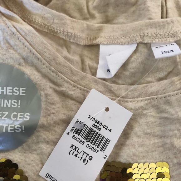 Gap sequence girls top - Picture 2 of 2